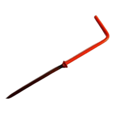 9 Inch Steel marker spike with a right-angle top | Athletics Field Officials Equipment